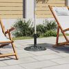 vidaXL Socle de parasol Vert 9 kg 40 cm Fonte