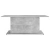 vidaXL Table basse gris b&eacute;ton 102x55,5x40 cm bois d'ing&eacute;nierie