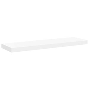 vidaXL &Eacute;tag&egrave;re flottante murale blanc 80x23,5x3,8 cm MDF