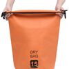 vidaXL Sac sec Orange 15 L PVC