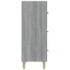 vidaXL Buffet Sonoma gris 70x34x90 cm Bois d'ing&eacute;nierie