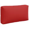 vidaXL Coussins de palette lot de 3 rouge tissu