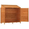 vidaXL Remise de jardin Marron 102x52x112 cm Bois de sapin solide