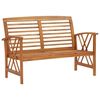 vidaXL Salon de jardin 4 pcs Bois d'acacia solide
