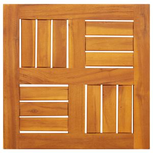 vidaXL Dessus de table 40x40x2 cm carré bois massif d'acacia