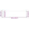 vidaXL Auvent lat&eacute;ral r&eacute;tractable de patio 600x160 cm cr&egrave;me