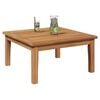 vidaXL Table de Jardin Marron Bois de teck massif