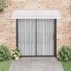 vidaXL Auvent de porte Gris 240x100 cm Polycarbonate