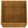 vidaXL Jardini&egrave;res 2 pcs 32x30x29 cm acier corten