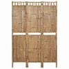 vidaXL Cloison de s&eacute;paration 3 panneaux Bambou 120x180 cm