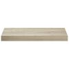 vidaXL &Eacute;tag&egrave;re murale flottante ch&ecirc;ne 50x23x3,8 cm MDF