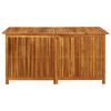 vidaXL Bo&icirc;te de rangement de jardin 150x80x75 cm Bois d'acacia solide