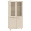 vidaXL Buffet HAMAR Bois massif de pin Marron miel