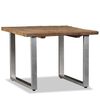 vidaXL Table basse Bois de r&eacute;cup&eacute;ration massif 55x55x40 cm
