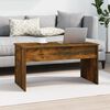 vidaXL Table basse Ch&ecirc;ne fum&eacute; 102x50,5x52,5 cm Bois d'ing&eacute;nierie