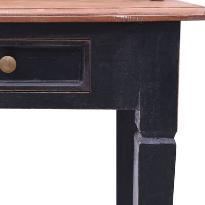 vidaXL Bureau avec tiroirs 90x50x101 cm bois de récupération solide