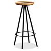 vidaXL Ensemble de bar 3 pcs Bois de récupération massif