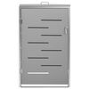 vidaXL Abri pour poubelle 69x77,5x112,5 cm Inox