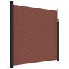 vidaXL Auvent lat&eacute;ral r&eacute;tractable marron 200x500 cm