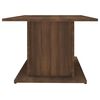 vidaXL Table basse ch&ecirc;ne marron 102x55,5x40 cm bois d'ing&eacute;nierie