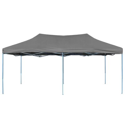 vidaXL Tente de réception pliable 3 x 6 m Anthracite