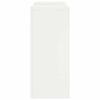 vidaXL Support de Plante 2 pcs Blanc 24 x 24 x 55 cm Acier