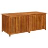 vidaXL Bo&icirc;te de rangement de jardin 175x80x75 cm Bois d'acacia solide