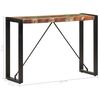 vidaXL Table console 110x35x76 cm Bois de récupération massif