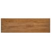 vidaXL Buffet bois d'acajou massif 100x30x50 cm