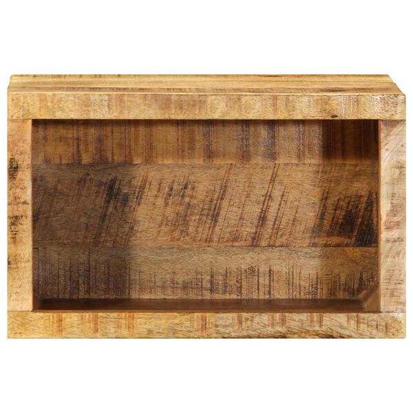 vidaXL Cabinet de chevet Marron 40 x 30 x 25 cm Bois de mangue massif