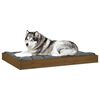vidaXL Lit pour chien Marron miel 101,5x74x9 cm Bois de pin solide