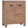 vidaXL Buffet 65x30x75 cm Bois de teck massif