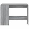 vidaXL Bureau sonoma gris 102x50x75 cm bois d'ing&eacute;nierie