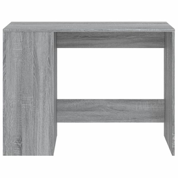 vidaXL Bureau sonoma gris 102x50x75 cm bois d'ing&eacute;nierie