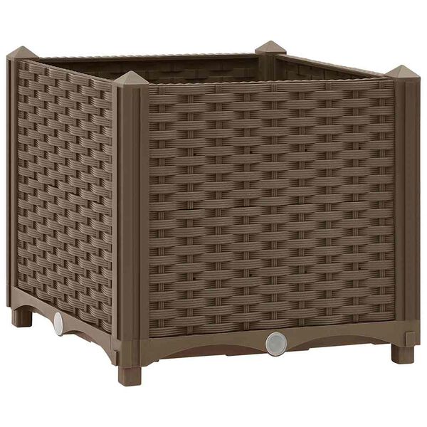 vidaXL Lit sur&eacute;lev&eacute; 40x40x38 cm Polypropyl&egrave;ne