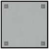 vidaXL Tableau noir magn&eacute;tique mural noir 40x40 cm verre tremp&eacute;