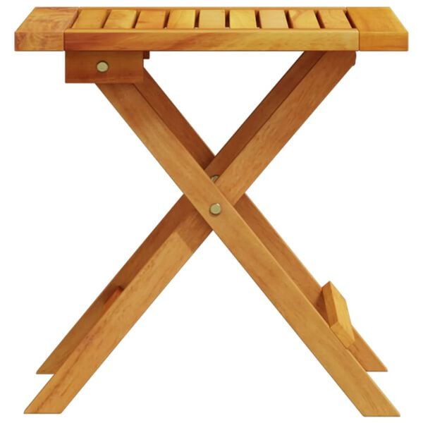vidaXL Table d&rsquo;appoint de jardin 40x40x40 cm bois d'acacia massif