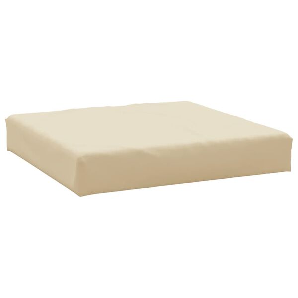 vidaXL Coussin de palette beige tissu oxford