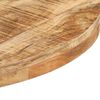 vidaXL Table de bistro Ronde &Oslash;50x75 cm Bois de manguier brut