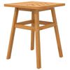 vidaXL Table d'appoint 45x45x60 cm bois massif d'acacia