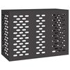 vidaXL Housse de climatiseur Noir 110 x 50 x 80 cm