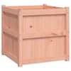 vidaXL Jardini&egrave;re 60x60x60 cm bois massif douglas