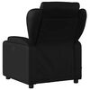 vidaXL Fauteuil de massage inclinable noir similicuir