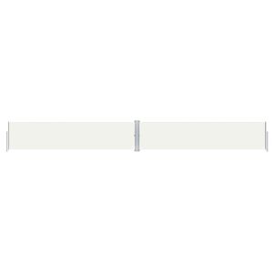 vidaXL Auvent latéral rétractable Crème 100 x 1000 cm
