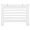 vidaXL Cache-radiateur Blanc 112x19x81,5 cm MDF