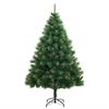 vidaXL Sapin de Noël artificiel articulé avec 300 LED 180 cm