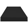 vidaXL &Eacute;tag&egrave;re murale flottante noir 90x23,5x3,8 cm MDF