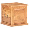 vidaXL Coffre 40x40x40 cm Bois d'acacia solide