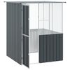 vidaXL Cage pour oiseaux Anthracite 165 x 165 x 200 cm Acier galvanis&eacute;