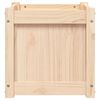vidaXL Jardini&egrave;res 2 pcs bois de pin massif